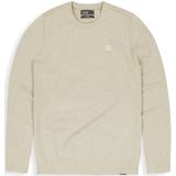 Butcher of Blue - Clifden - Trui - Beige - Fijn Gebreid - Wol