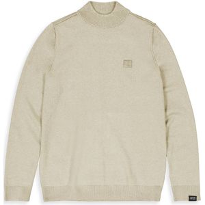 Butcher of Blue - Clifden Mock - Gebreide Trui - Taupe - Fijn Gebreid