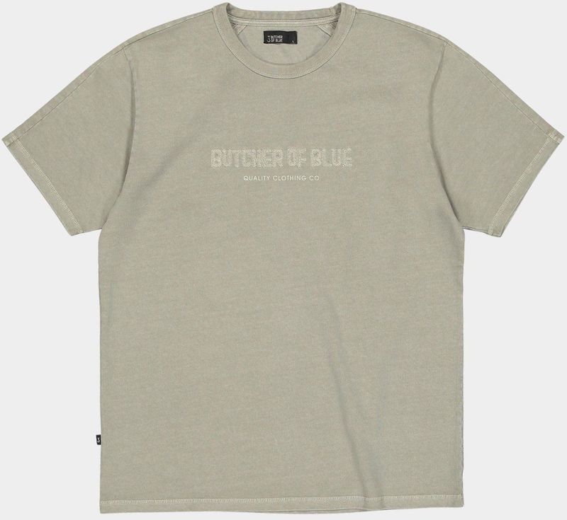 Butcher of Blue T-shirt korte mouw Groen Army Corp Lock Tee M2522008/756