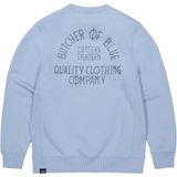 Butcher of Blue - Zandbeige Sweater - Normale Pasvorm - Ronde Hals