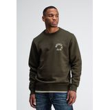 Butcher of Blue - Army Circle Crew Sweater - Groen - Heren