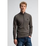 Butcher of Blue - Structure Halfzip - Coltrui - Bruin