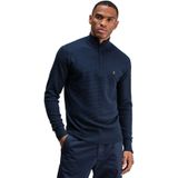 Butcher of Blue - Gebreide Trui - Donkerblauw - Wol