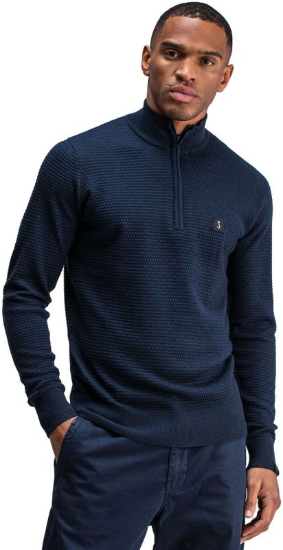 Butcher of Blue - Gebreide Trui - Donkerblauw - Wol