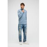 Butcher of Blue - Gebreide Trui - Lichtblauw - Wol en Acryl