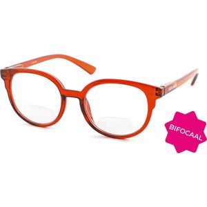 Leesbril Vista Bonita Nova Bifocaal-Terra Cotta-+4.00