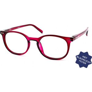 Leesbril Vista Bonita Gafa met blauwlicht filter-Very Berry-+4.00