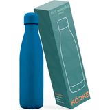 RVS waterfles - 50cl - Blauw