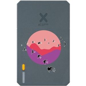 Xtorm Powerbank 10.000mAh Grijs - Design - Free Like a Bird