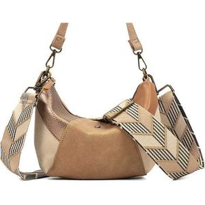 I’m dutch-Columbia-schoudertas-crossbodytas- naturel-beige-met 2 verstelbaren en afneembare hengsels-ritssluiting