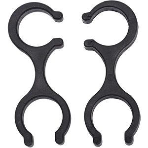 Handige Ski stok clips - nordic walking - wandel stokken - 2 klemmen