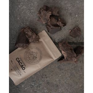 Super Food Ceremony - CEREMONIAL GRADE CACAO - Rechtstreeks van Mende stammen - SIERRA LEONE - Ceremoniële cacao 250g - uit AMELONADO bonen - ritual cocoa massa - Medicinal paste