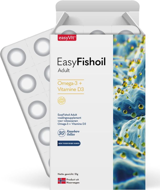 Easyfit easyfishoil adult 30 stuks
