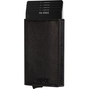 The Verge® Slim Pro - Pasjeshouder Uitschuifbaar - Kaarthouder - Pasjeshouder Mannen & Vrouwen - RFID Creditcardhouder - Pashouder - 6 - 10 pasjes - Bruin Leer - Cadeau Man & Vrouw