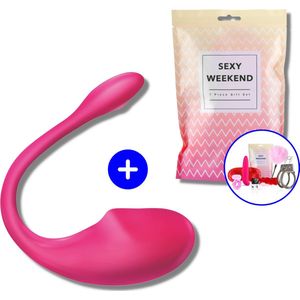 Magic™ - Vibrerend Tril Ei met App - Vibrator met Afstandsbediening - Sex toys en Vibrators voor Koppels en Vrouwen - 3.0 Clitoris Stimulator - Roze met Loveboxxx