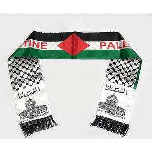 Palestina Sjaal - Palestijnse vlag - Unisex - Halswarmer
