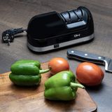 Olvy Elektrische Messenslijper PRO - Messenslijper Elektrisch - Anti Slip - Messen Slijper - Messenslijpers