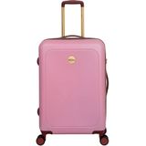 MOSZ Harde Koffer / Trolley / Reiskoffer - 66 cm (Middel) Lauren - Rose