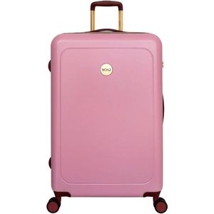 MOSZ Harde Koffer / Trolley / Reiskoffer - 76 cm (Large) Lauren - Rose