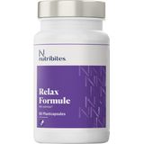 Nutribites - Relax Formule - Vegan Capsules - 60 stuks - Met Valeriaan