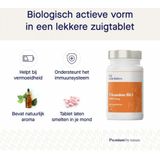 Nutribites Vitamine B12 - Activeert natuurlijke energie - 100 Vegan zuigtabletten - Aardbeiensmaak