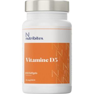 Nutribites Vitamine D3 200 softgels