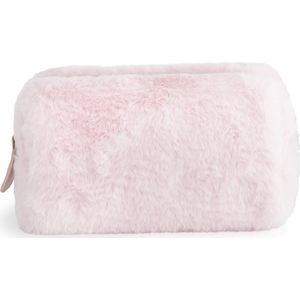 CLIQGLOW - Pink Fluffy Makeup Bag - So soft - Make-up tas - Roze - Fluffy