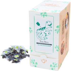 Het Theezaakje - Tea-Rex / Vrolijk / Eenkops zakjes / Kruidenthee / Duurzaam verpakt / Cadeau
