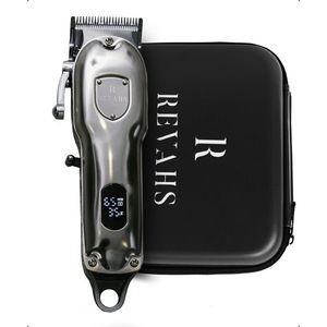 Revahs Professionele Draadloze Tondeuse en Baardtrimmer - Hoofdhaar Mannen - Trimmer Baarden en Snorren - Hair Clipper en Haartrimmer - Tondeuse Cheveux - Tondeuse Haar