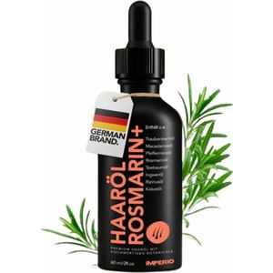 IMPERIO - Rozemarijn Olie - Haargroei Olie - Tegen Haaruitval - Intensieve Haarbooster Kuur - Goed voor 2 maanden