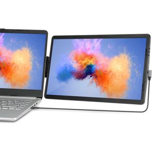 Laptop Scherm Uitbreider - 14.1 inch - Full HD Portable Monitor - USB-C & HDMI - Extra Scherm Laptop - Plug & Play