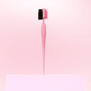 Glam and Go - Edge Kam - 3 in 1 Punt Kam met Borstel