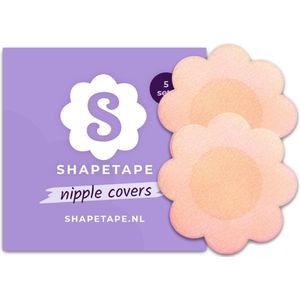 Shapetape Nipple Covers - 10 Stuks - beige - Tepelstickers - Tepelplakkers - Tepelcovers - Tepelbedekkers Tepelplakkers - Tepelstickers - Tepelbeschermers - Tepelpleisters - Boob tape - Nipple sticker