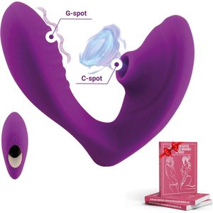 Vibrators voor vrouwen – G Spot Vibrator en Clitoris Vibrator – Sex Toys voor Vrouwen – Luchtdruk Vibrator – 20 standen - Seksspeeltjes