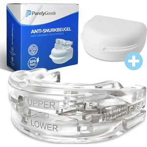 PurelyGoods® Snurkbeugel - Anti Snurk Beugel - Verstelbaar - Nieuw Model - Voor Man en Vrouw - Anti Snurk Producten