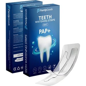 PurelyGoods - Teeth Whitening Strips - Tanden Bleken - 14 Behandelingen - Geen Peroxide