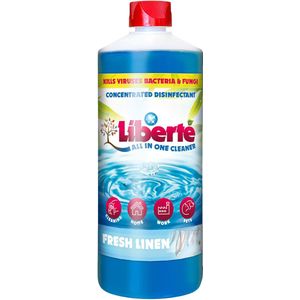 All in One Cleaner Fresh Linen 1 Liter - Desinfectie - Dieren - Huis - Auto - Kantoor - Schoonmaakmiddel