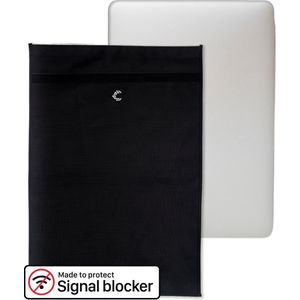 Comsecure® - Signaal Blokkerende Hoes - Laptop, Tablet & Telefoon - Anti Diefstal - Faraday - Keyless Entry - Duurzaam - Dubbele Signaal Blokkerende Stof