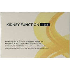 the tester Nierfunctie test 1st