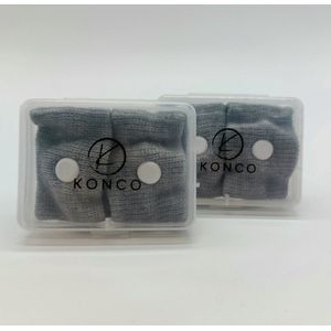 Konco Reisziekte polsbanden grijs