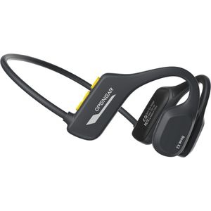 Open Ear Bone X2 - Zwart - Bone Conduction - Bone Conduction Headphone - Waterdichte Sport koptelefoon - 8GB mp3 opslag - Bluetooth 5.3 - Draadloos - CINÉTIC