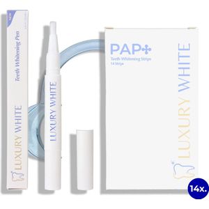 Whitening Bundel - PAP+ Whitening Pen en Strips - Peroxidevrij - Effectieve Oplossing