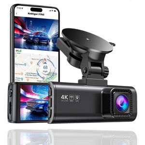 RedTiger F7NS - Dashcam - Ultra 4K - 3,18 Inch - WiFi en GPS - Nachtzicht - Parkeerbewaking