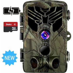 Dokx - Wildcamera - Wildlife Camera - 32MP - WIFI - Nachtzicht - Incl. 32GB SD Kaart