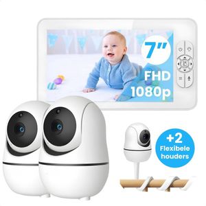 Zevio - XL Elite - Babyfoon - 7 Inch HD Monitor - Met 2 Camera's - Uitbreidbaar