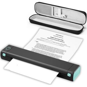 Neveda® Draadloze Thermische Printer - Werkt op Bluetooth & Wifi - Draadloos - Draagbaar - Thermal printer - Incl. App & Papier