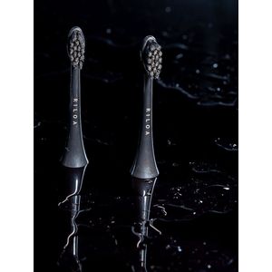 Riloa - Opzetstuk Elektrische Tandenborstel - 3 Stukken - Elektrisch - Zwart