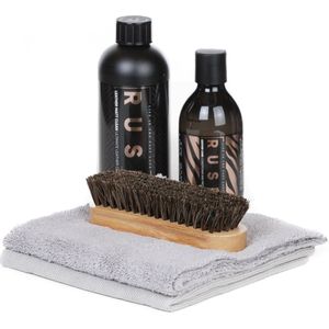 RUSH - Leather Matt Clean - Reinigings- en Verzorgingspakket - 500ml - 300ml - 5-Delig
