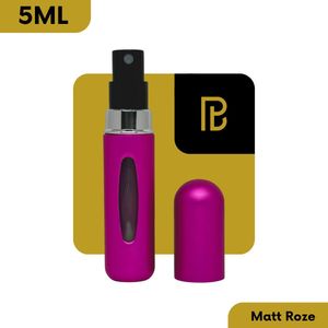 PerfumeBuddy® - The Mini Buddy® - Parfum Verstuiver - 5ML - Roze - Navulbaar - Reisflesje - Mini Parfum Flesje - Parfum Verstuiver Navulbaar