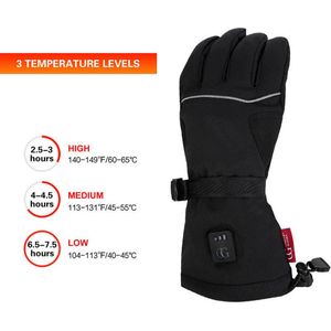 ComfortGloves Polar - Maat L - Elektrische handschoenen - Handschoenen met verwarming - Verwarmde handschoenen dames - Verwarmde handschoenen heren - Batterij verwarmde handschoenen heren - Verwarmde handschoenen oplaadbaar